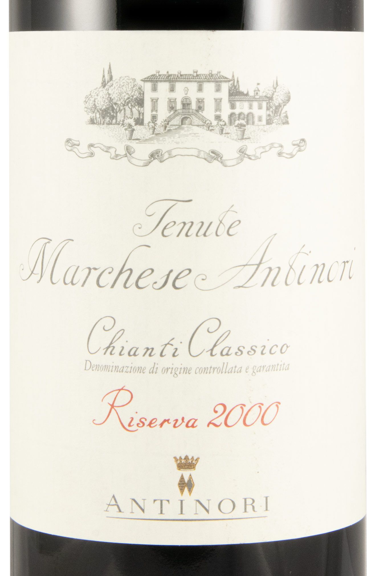 2000 Marchese Antinori Chianti Classico Riserva red