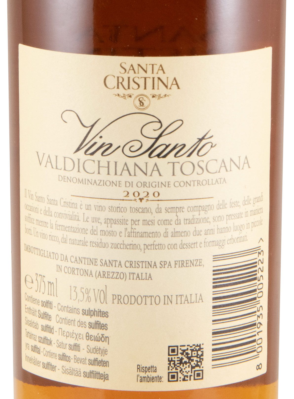 2020 Santa Cristina Vin Santo Valdichiana branco 37,5cl
