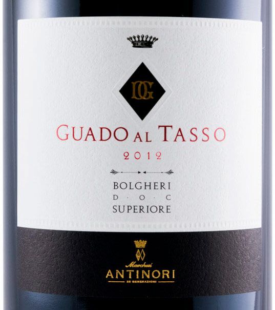 2012 Tenuta Guado al Tasso Bolgheri Superiore tinto 3L