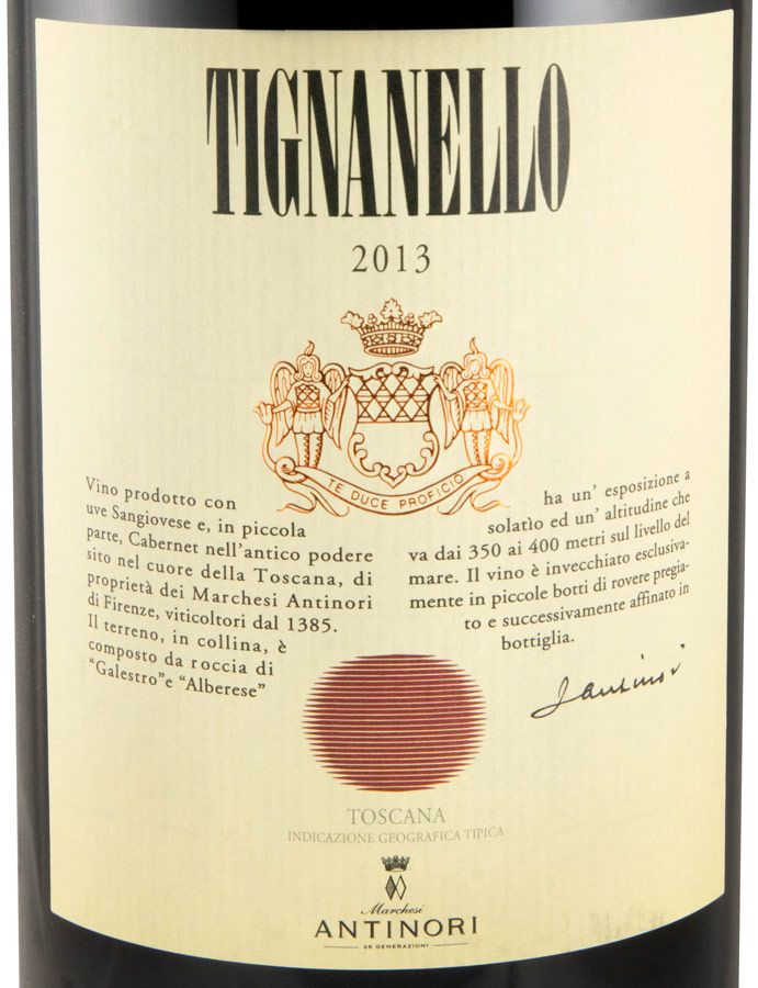 2013 Tignanello red 3L