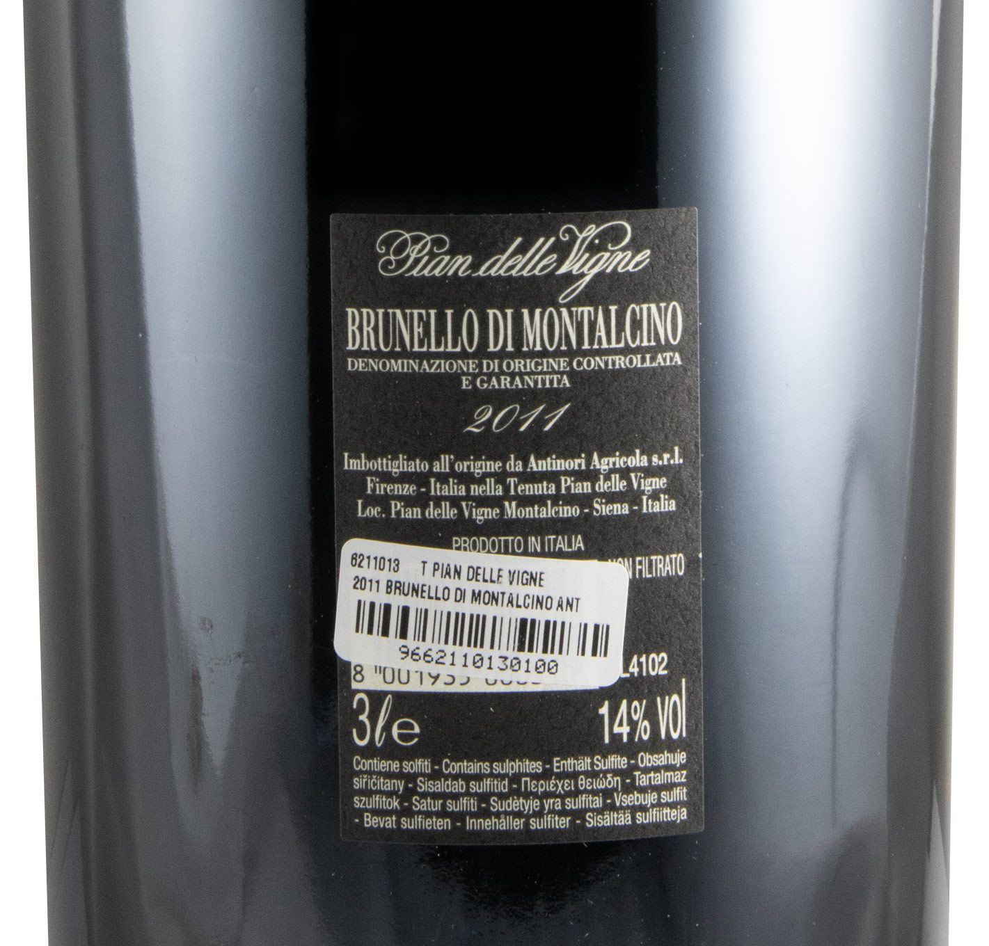 2011 Pian delle Vigne Brunello di Montalcino tinto 3L