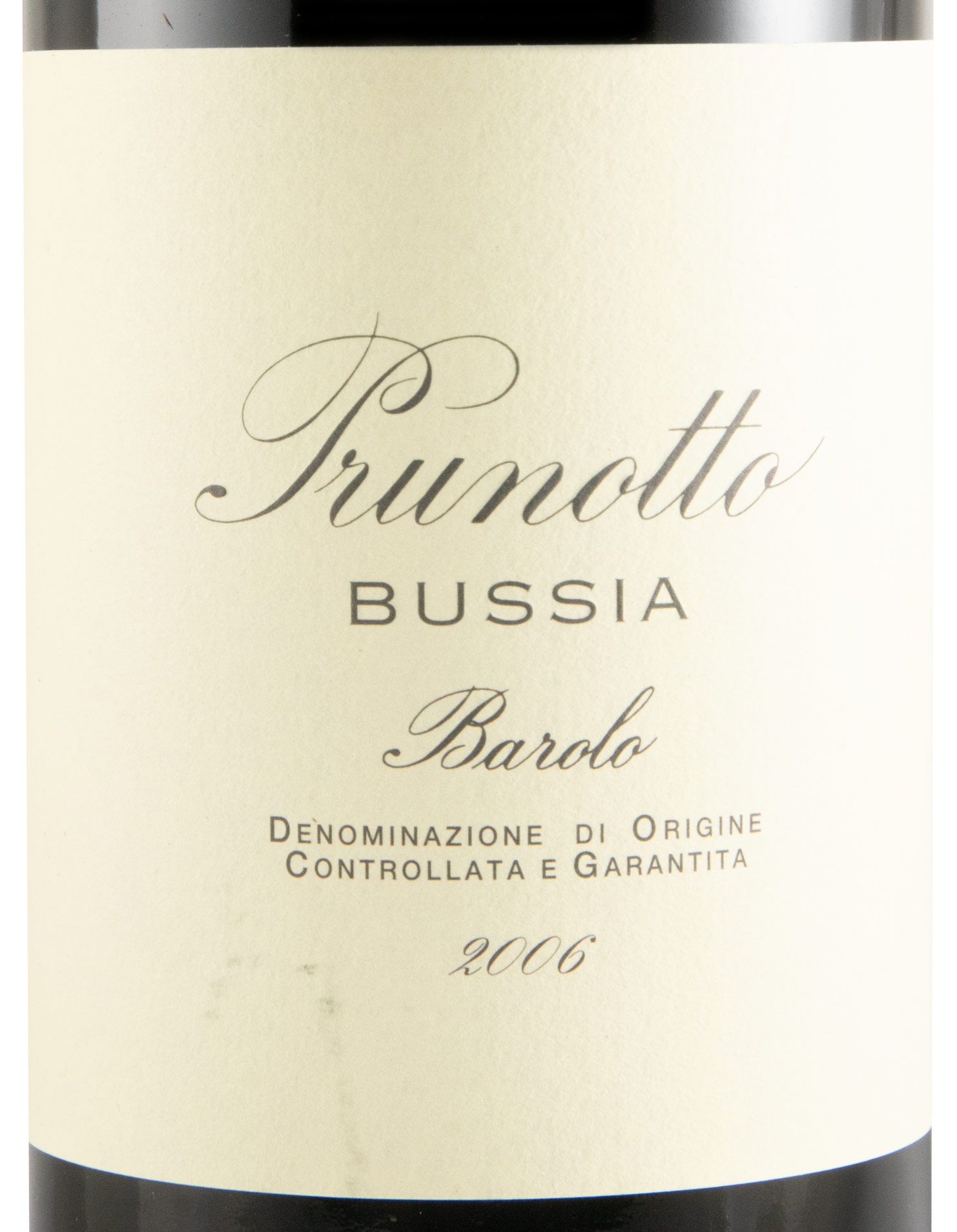 2006 Prunotto Bussia Barolo tinto