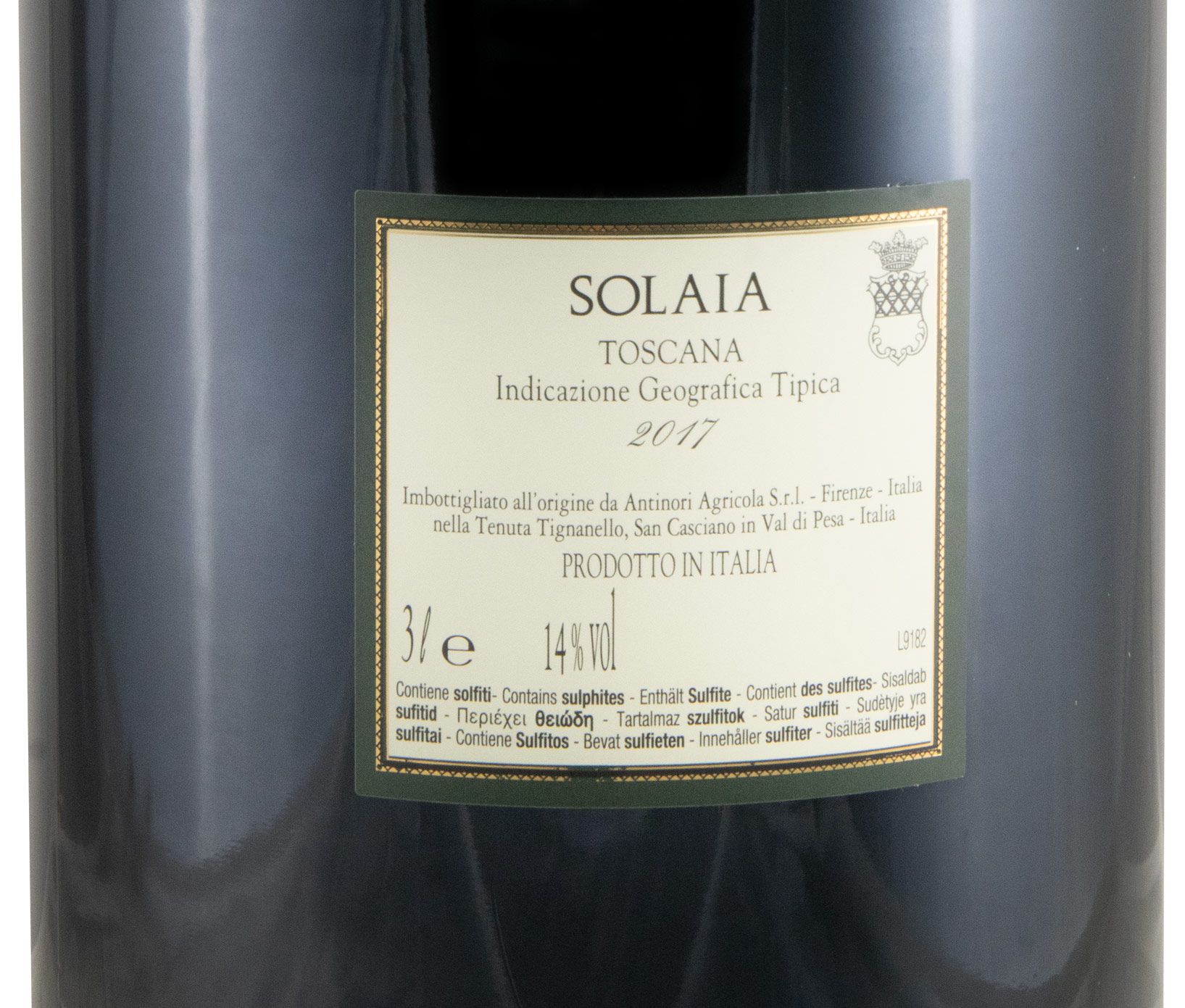 2017 Solaia tinto 3L