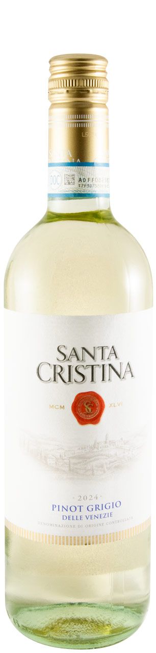 2024 Santa Cristina Pinot Grigio branco (rótulo danificado)