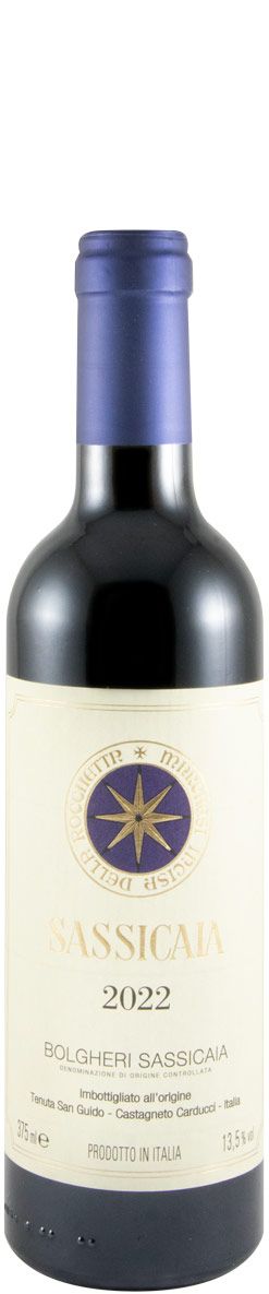 2022 Tenuta San Guido Sassicaia Bolgheri tinto 37,5cl