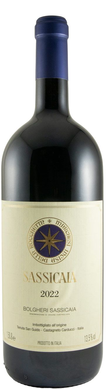 2022 Tenuta San Guido Sassicaia Bolgheri tinto 1,5L