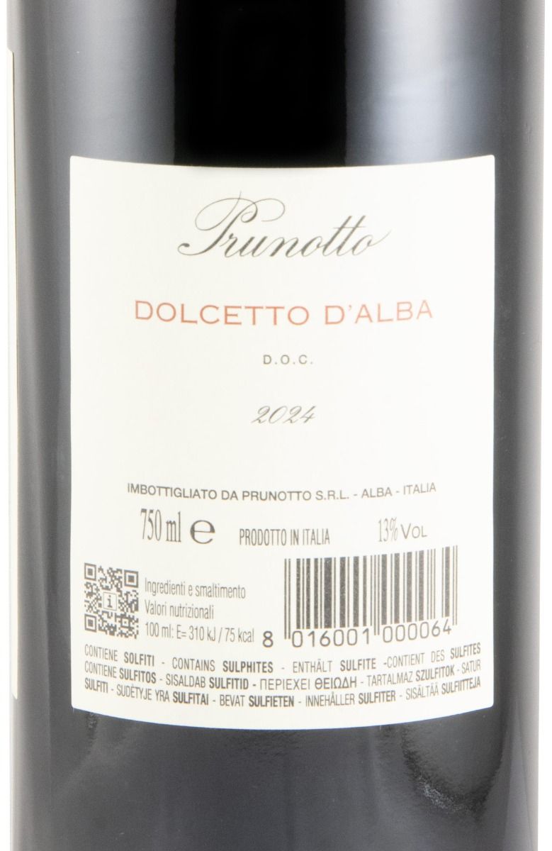 2024 Prunotto Dolcetto d'Alba tinto