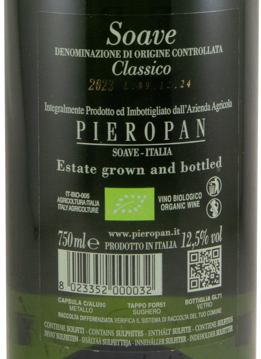 2023 Pieropan Calvarino Soave Classico biológico branco