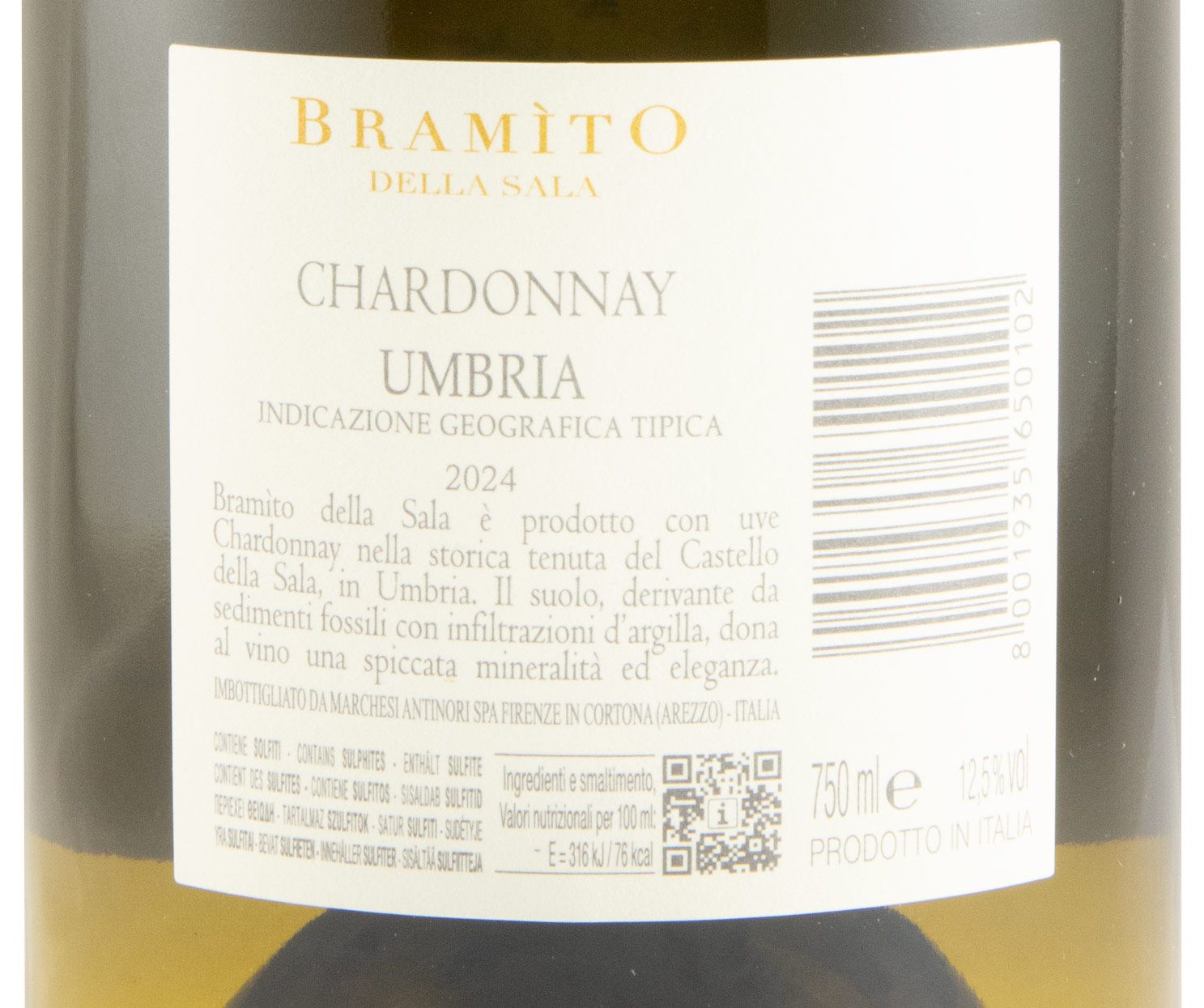 2024 Castello della Sala Bramìto della Sala Chardonnay branco