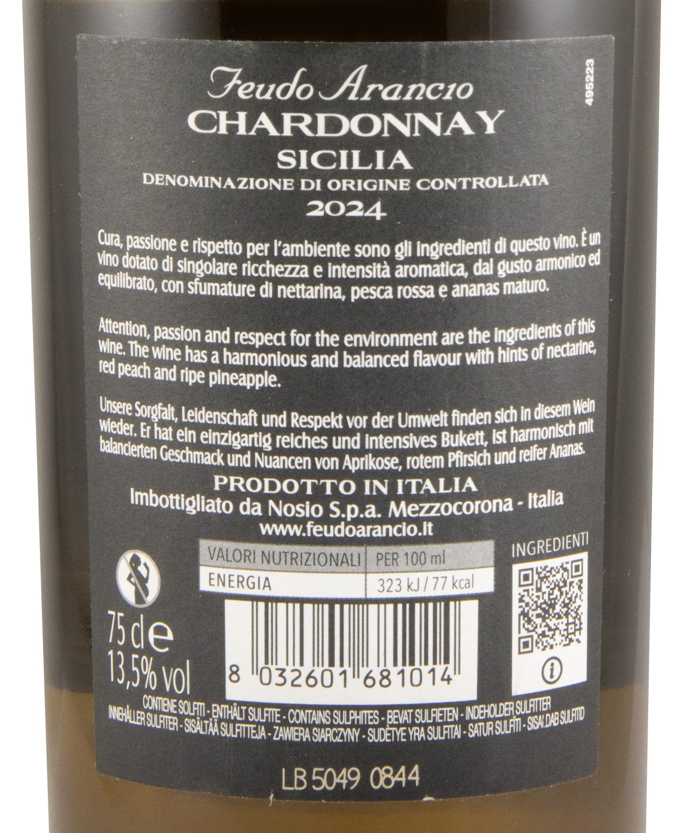2024 Feudo Arancio Chardonnay branco