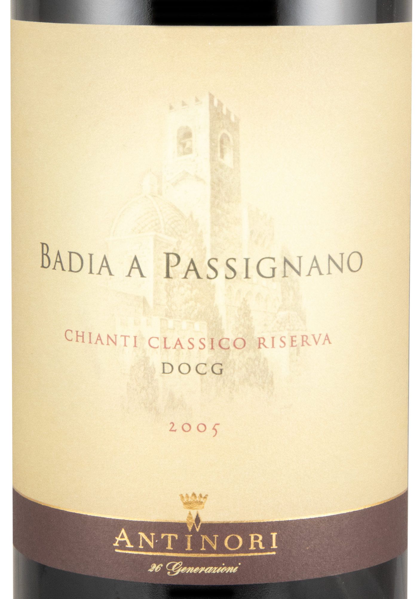 2005 Badia a Passignano Chianti Classico Riserva red