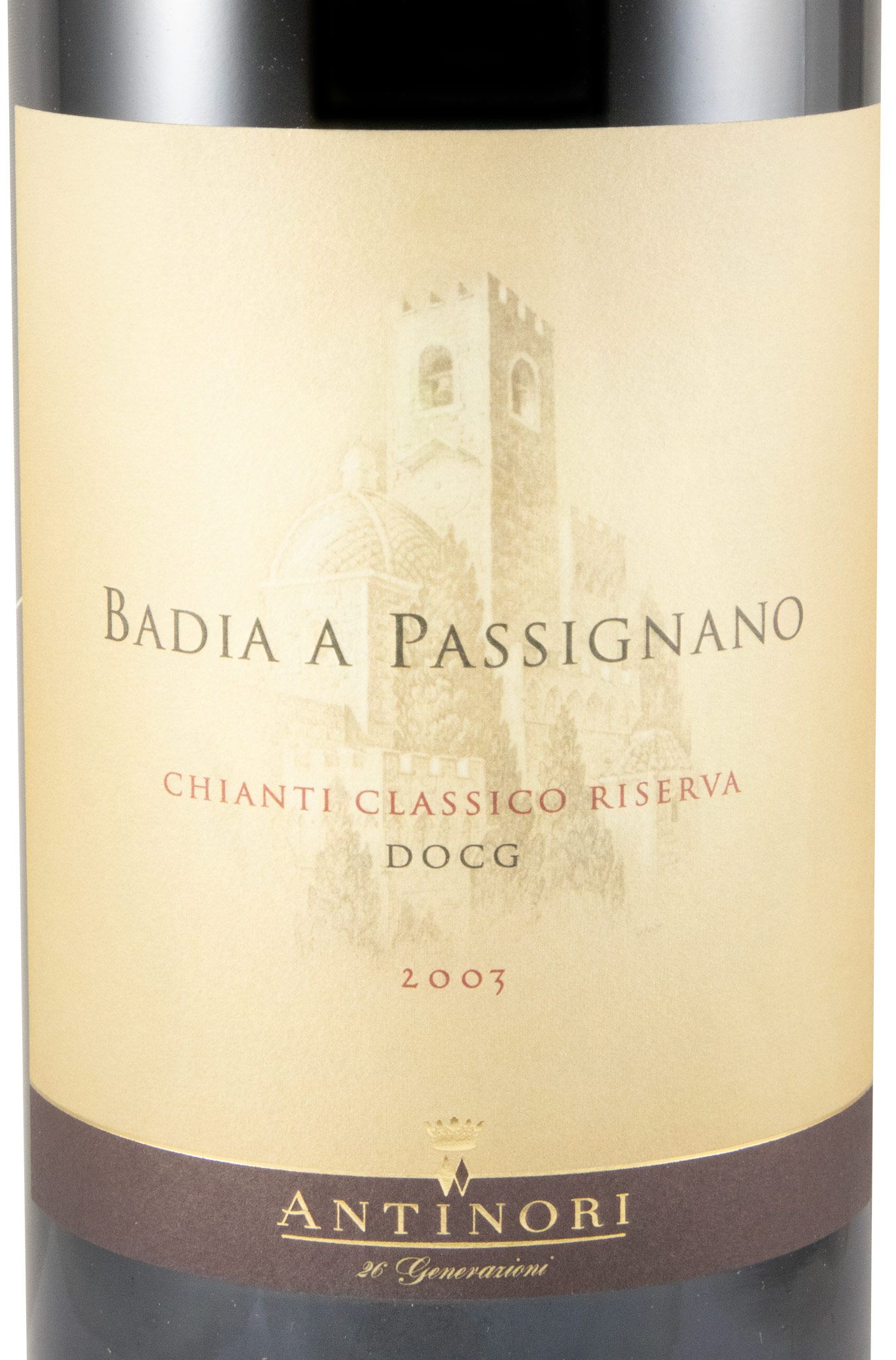 2003 Badia a Passignano Chianti Classico Riserva red 1.5L
