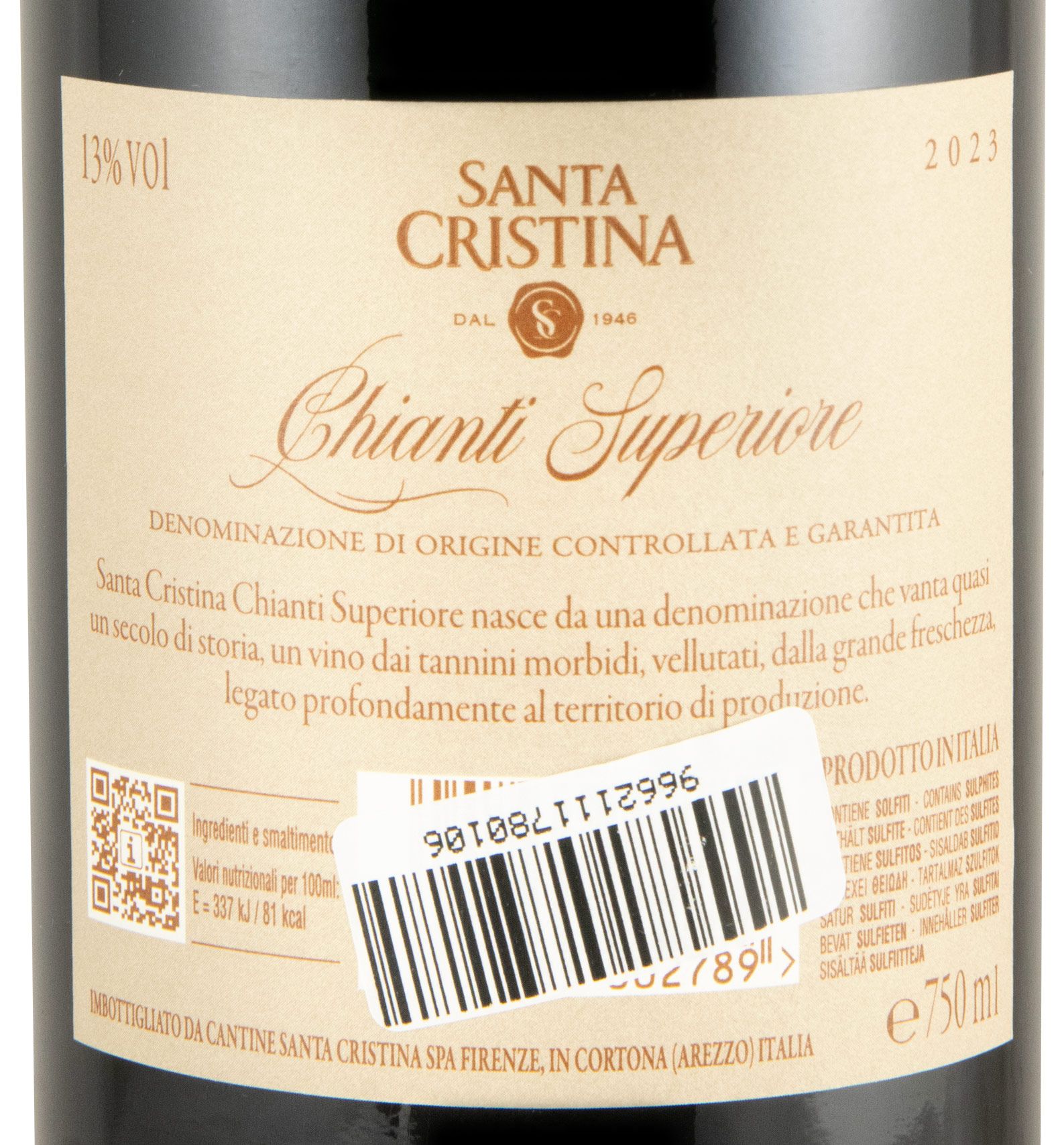 2023 Santa Cristina Chianti Superiore tinto