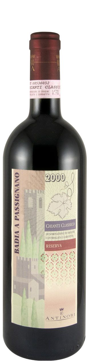 2000 Badia a Passignano Chianti Classico Riserva tinto
