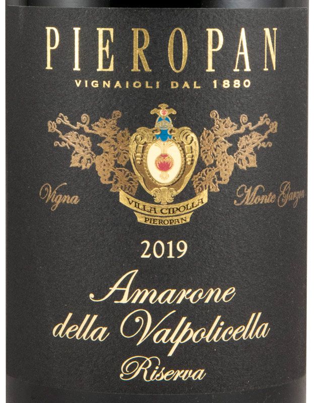 2019 Pieropan Vigna Garzon Amarone della Valpolicela Riserva organic red