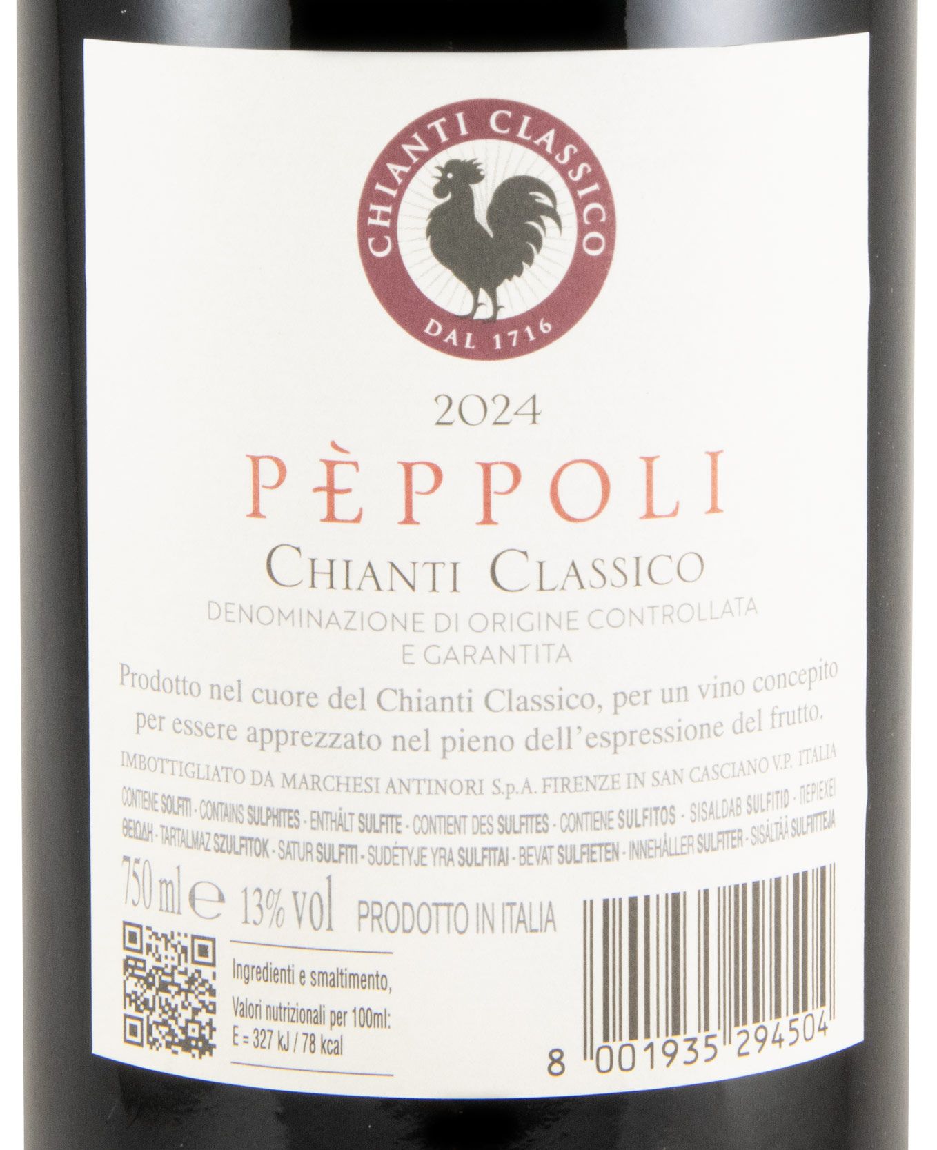 2024 Pèppoli Chianti Classico tinto