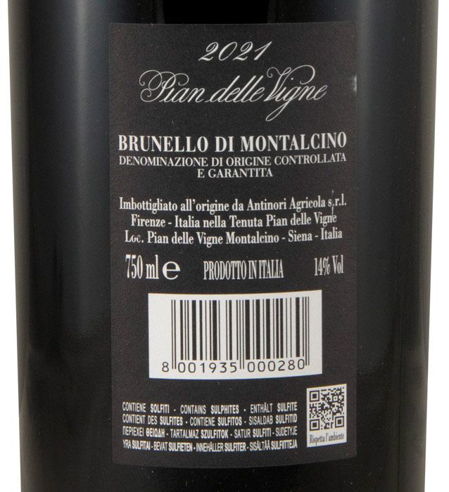 2021 Pian delle Vigne Brunello di Montalcino tinto