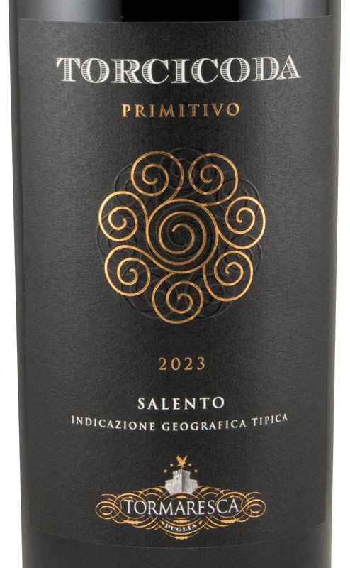 2023 Tormaresca Torcicoda Primitivo Salento red