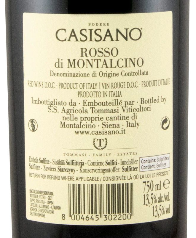 2023 Casisano Rosso di Montalcino tinto