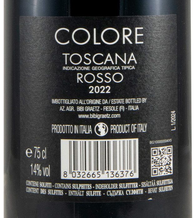 2022 Bibi Graetz Colore red