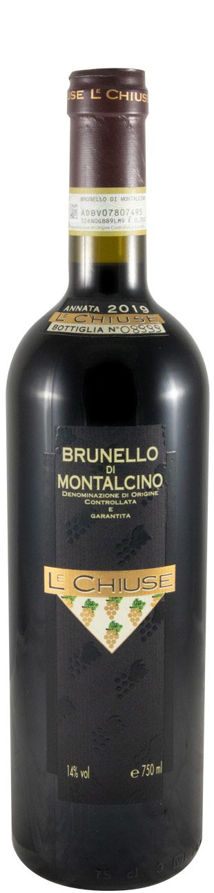 2019 Le Chiuse Brunello di Montalcino biológico tinto
