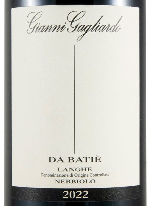 2022 Gianni Gagliardo Da Batiè Nebbiolo Langhe tinto