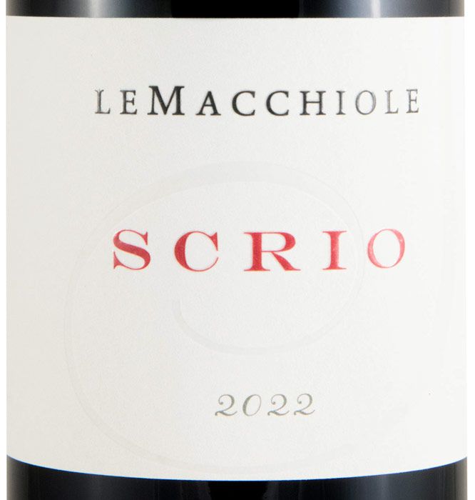2022 Le Macchiole Scrio red