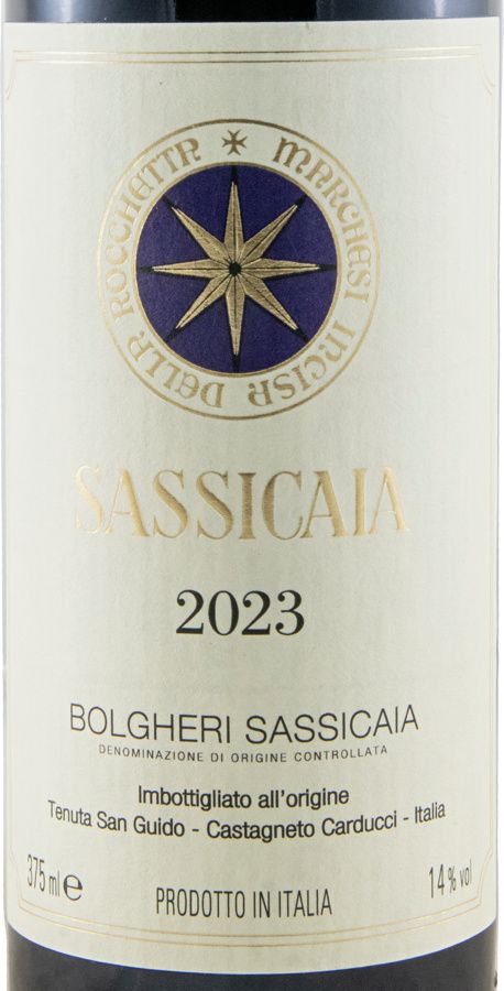 2023 Tenuta San Guido Sassicaia Bolgheri red 37.5cl