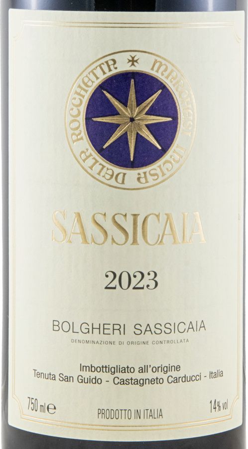 2023 Tenuta San Guido Sassicaia Bolgheri tinto