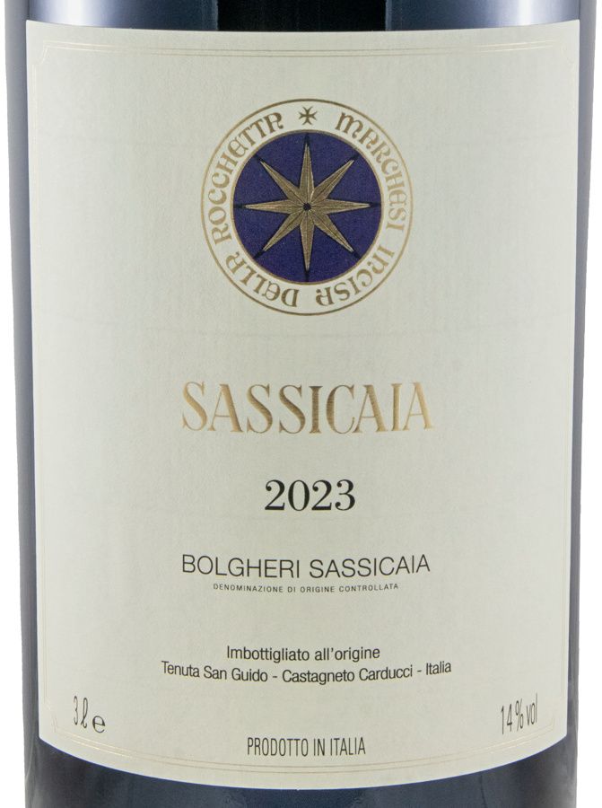 2023 Tenuta San Guido Sassicaia Bolgheri red 3L