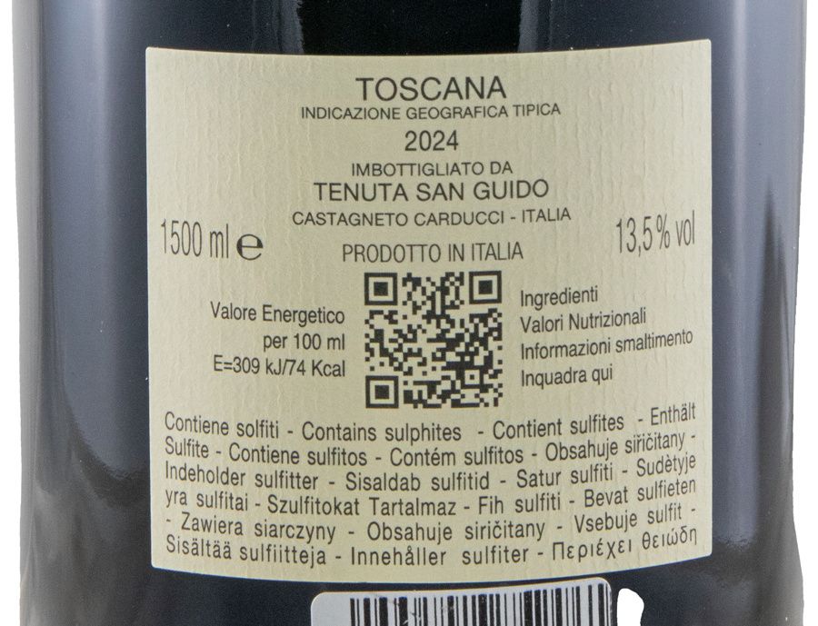 2024 Tenuta San Guido Le Difese Toscana tinto 1,5L