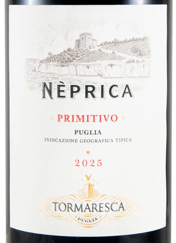 2025 Tormaresca Nèprica Primitivo tinto
