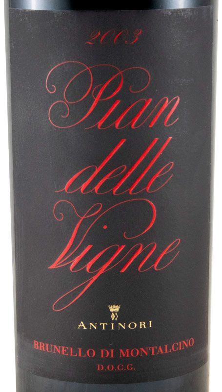 2003 Pian delle Vigne Brunello di Montalcino tinto