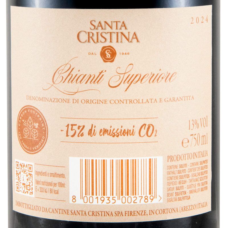 2024 Santa Cristina Chianti Superiore tinto
