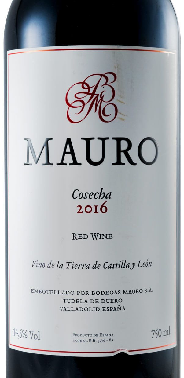 2016 Bodegas Mauro Cosecha Castilla y León red
