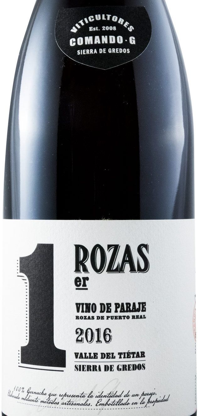 2016 Comando G Rozas Primer Vinos de Madrid red