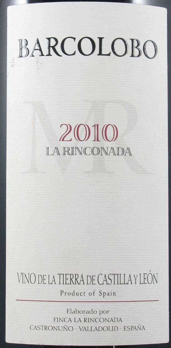 2010 Barcolobo la Rinconada tinto 1,5L