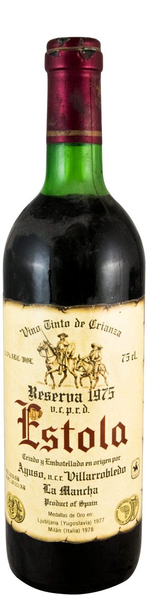 1975 Estola Reserva La Mancha red