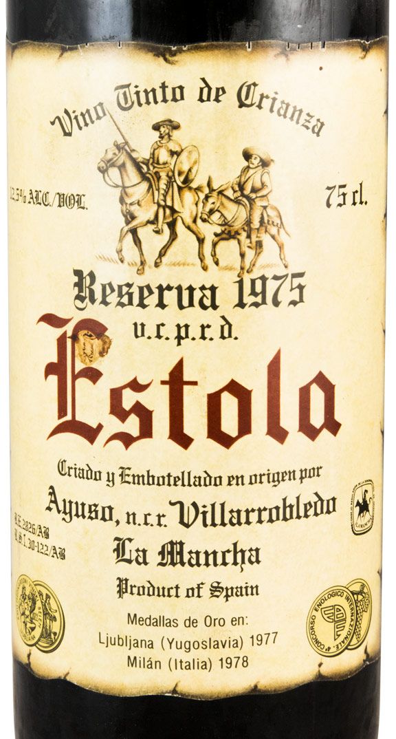 1975 Estola Reserva La Mancha red