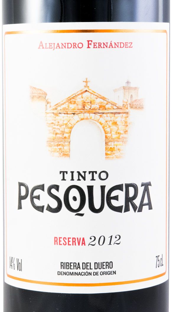 2012 Pesquera Reserva Ribera del Duero red