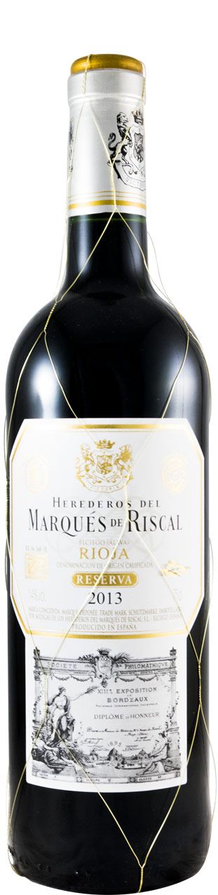 2013 Marqués de Riscal Reserva Rioja red