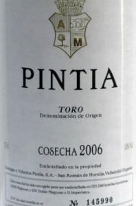 2006 Pintia Toro tinto