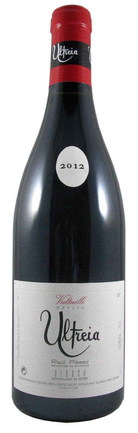 2012 Raul Perez Ultreia Valtuille Bierzo red