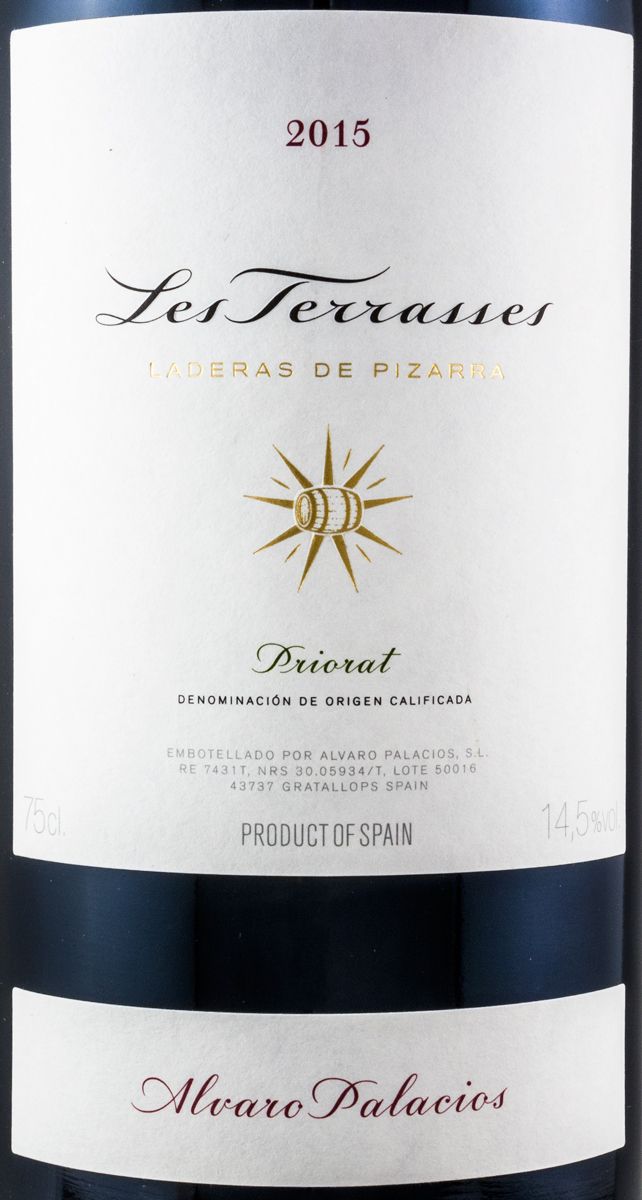 2015 Alvaro Palacios Les Terrasses Priorat red