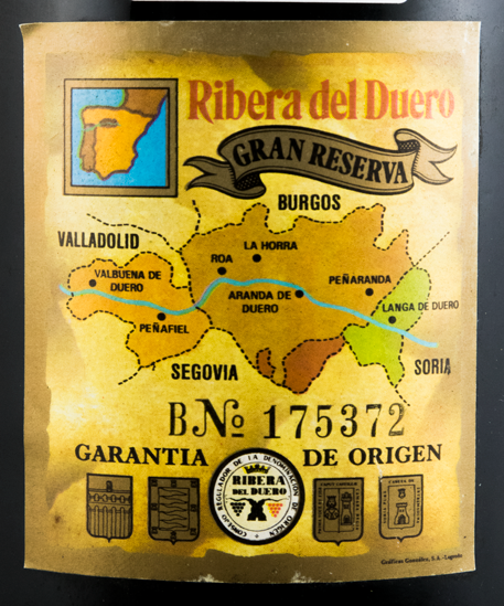1980 Vega-Sicilia Unico Ribera del Duero tinto