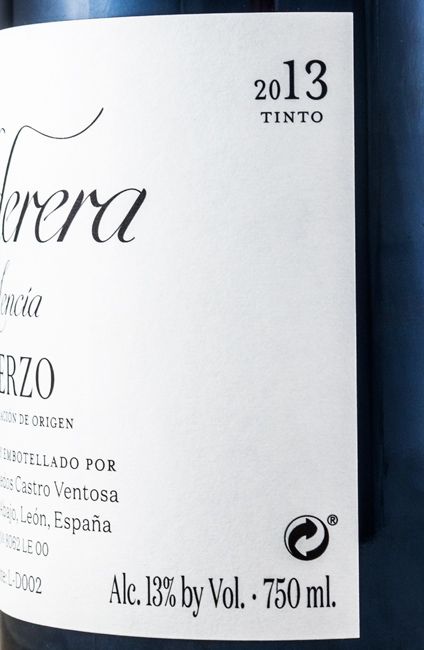 2013 Raúl Pérez Calderera Bierzo tinto