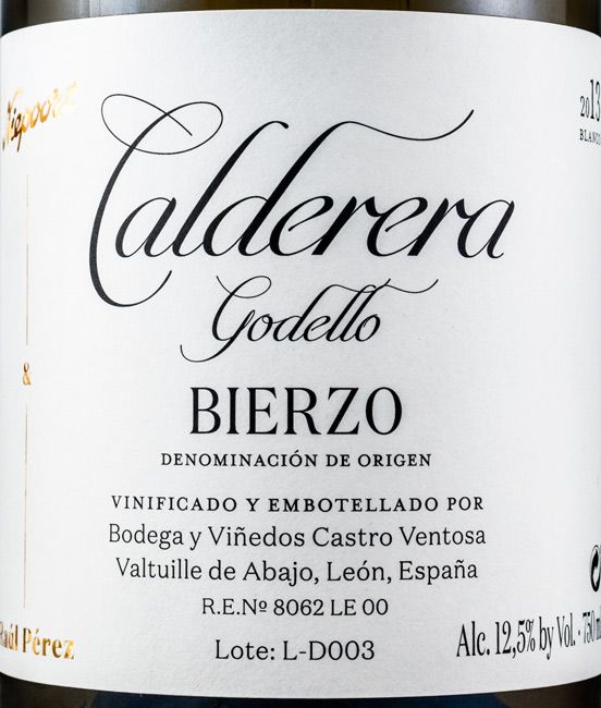 2013 Raúl Pérez Calderera Bierzo white