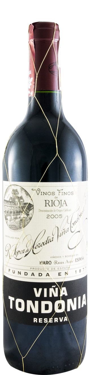 2002 Bodegas López Heredia Viña Tondonia Reserva red
