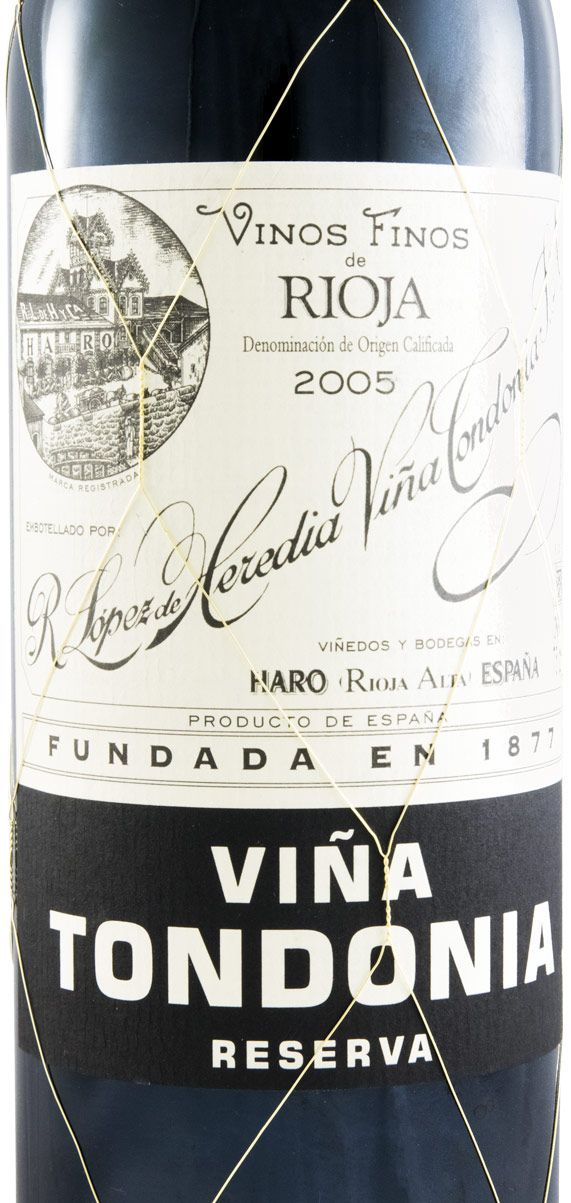 2002 Bodegas López Heredia Viña Tondonia Reserva red