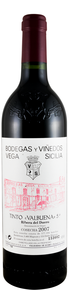 2007 Vega-Sicilia Valbuena 5º Ribera del Duero tinto